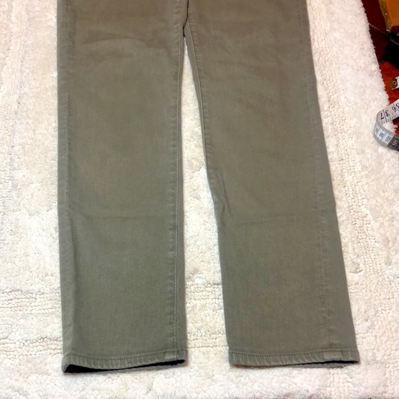 Adriano Goldschmied Khaki Green Jeans; size 27 - Picture 4 of 7